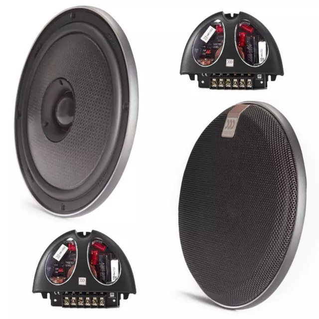 Morel Virtus Nano Carbon Integra 62 6.5” 2 Way Shallow Mount Speakers 100w RMS