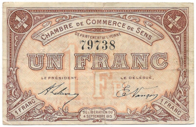 59 Carvin Banconota Della Necessity - 50 Franchi 1916 Ttb Douai & Regione Carvin 