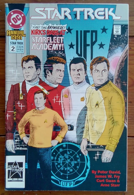 Star Trek Annual 2, Dc Comics, 1991, Vf-