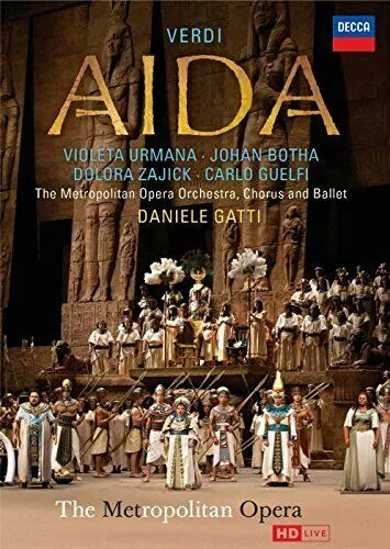 Giuseppe Verdi - Aida - The Metropolitan Opera - DVD editoriale - Usato