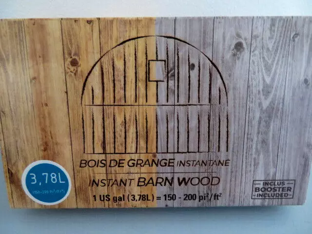 Instant Barn Wood Stain - Eco-Friendly Wood Treatment-New-3.75L/1 Gallon