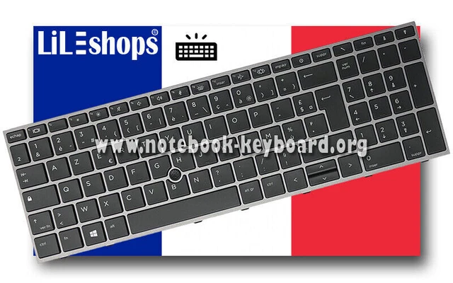 Clavier AZERTY Français Original Pour HP 15-ay105nf/106nf/108nf/109nf - Neuf