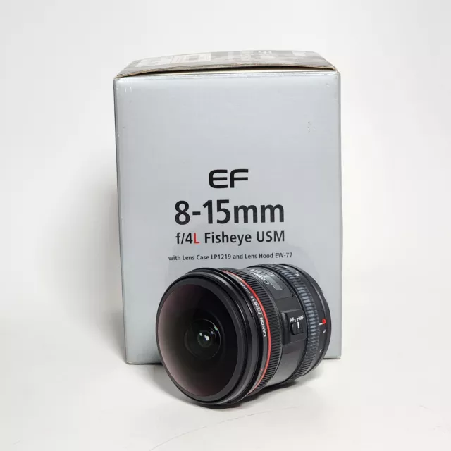 Canon EF 8-15mm f/4L Fisheye USM Ultra-Wide Zoom Lens