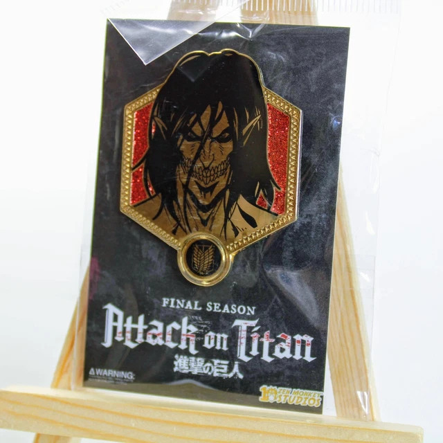ATTACK ON TITAN Final Season Attack Titan Eren Jaeger Gold Series 1.5