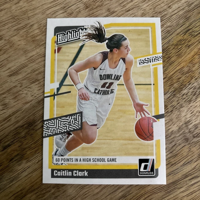 CAITLIN CLARK 2024 Panini Caitlin Clark Collection H3 Highlights Iowa