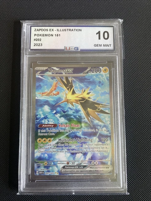 Pokemon 151 English  Zapdos Ex 145/165 Double Rare  Full Art, NM/M Zapdos  Pokemon 151 Price