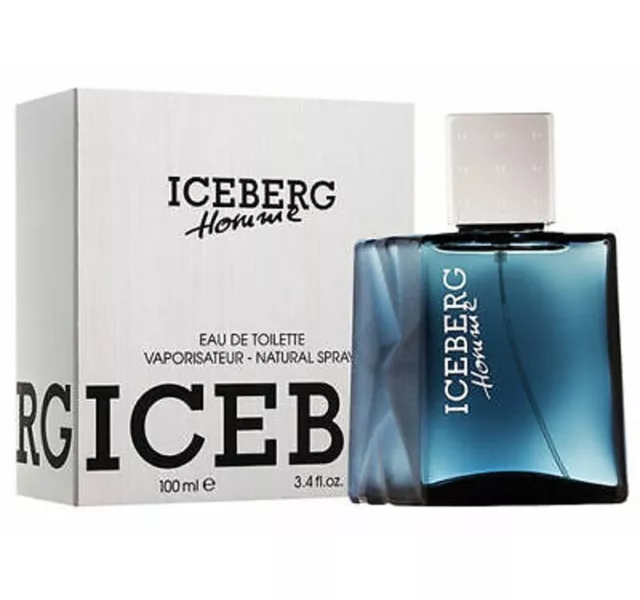 Iceberg Homme for Men by Iceberg Eau de Toilette Spray 3.4 oz - New in Box