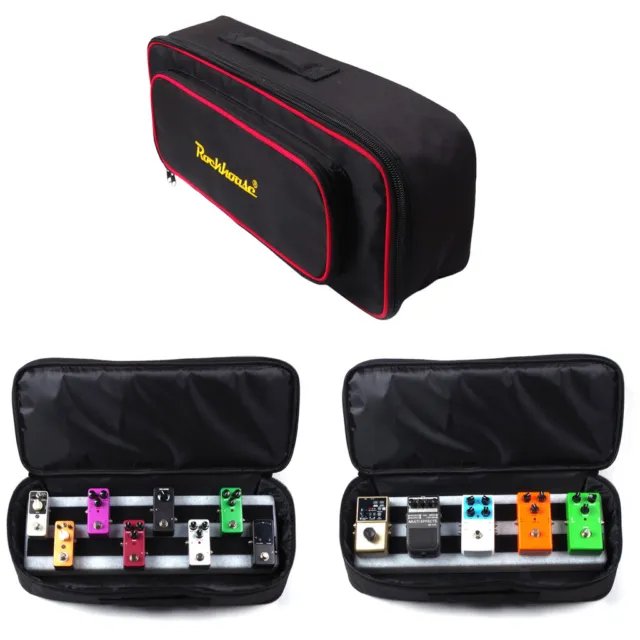 Guitar Effects Pedal Board Carry Bag Utility Pedalboard Storage Holder Case