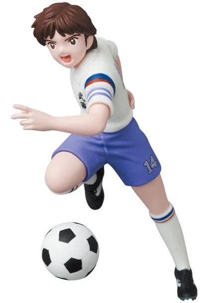 Medicom Toy Captain Tsubasa – Mini UDF Hyuga Kojiro 11 Cm – Figurine Officielle Série 2, Noir Et Détails Soignés
