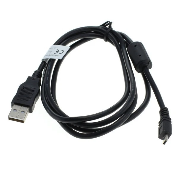 Datenkabel 1,5m Rund Ladekabel Für Sony Cyber-shot DSC-W730 – USB