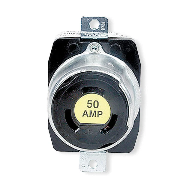 HUBBELL HBL7379 Locking Receptacle,Industrial,50