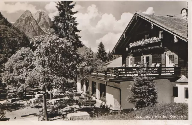 AK  Aule-Alm bei Garmisch - 1936 - Verlag: Photo Beckert Garmisch-Partenkirchen