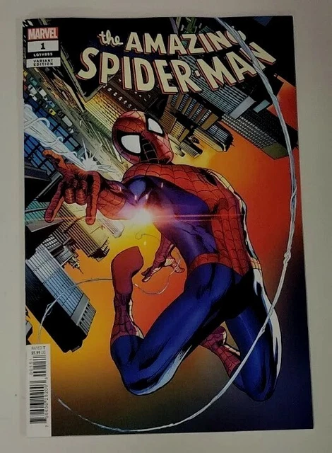 🔥AMAZING SPIDER-MAN #1 06/2022 NM/NM- ALAN DAVIS VARIANT MARVEL Comics