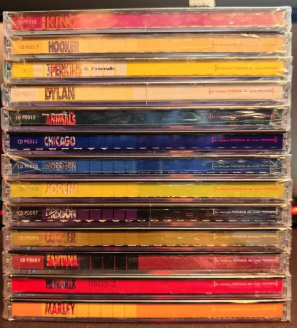 Colección 13 CDs La mejor música del Mundo Star Records - PRECINTADOS