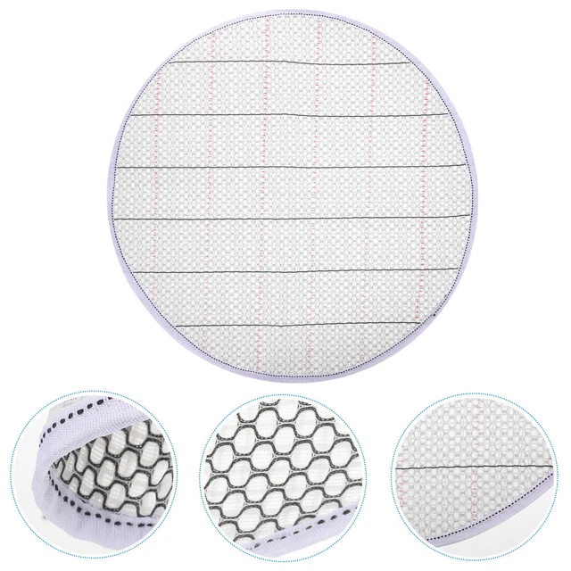 Kit de fabricación de malla de enganche alfombra en blanco material bordado