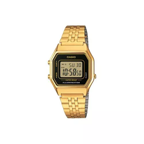 Casio LA680WEGA-1ER orologio Orologio da polso Femmina Elettronico Oro