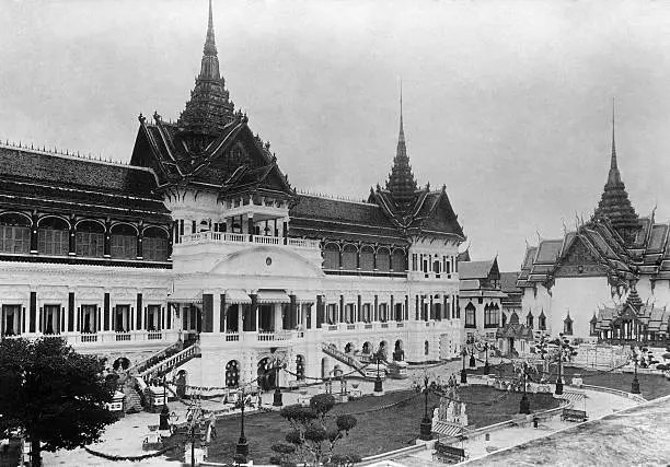 Bangkok Grand Palace 1910 OLD PHOTO
