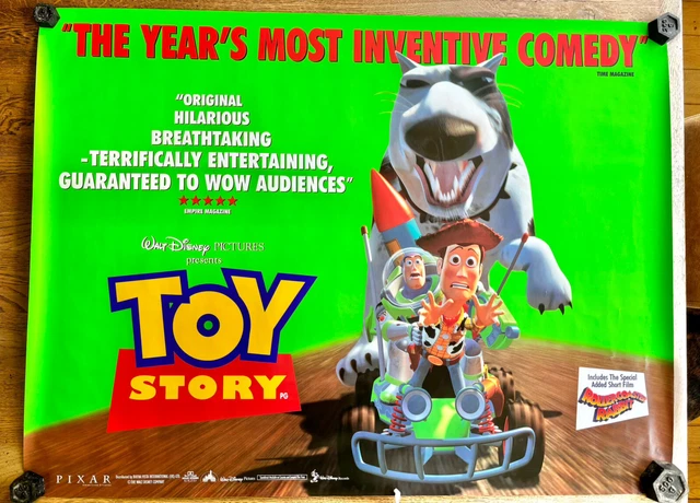 “Toy Story” Original Quad Poster - Film Poster - Movie Poster