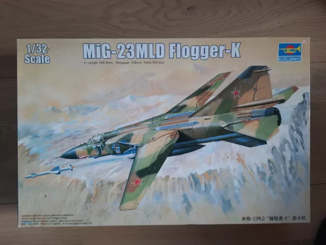 +++MiG 23 MLD "Flogger K"  (1/32) - TRUMPETER+++