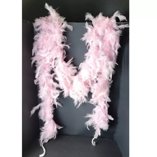 Lot of 6 Feather Boas Costumes Dress Up Parties Crafts Holidays (2)7ft, (4)6ft