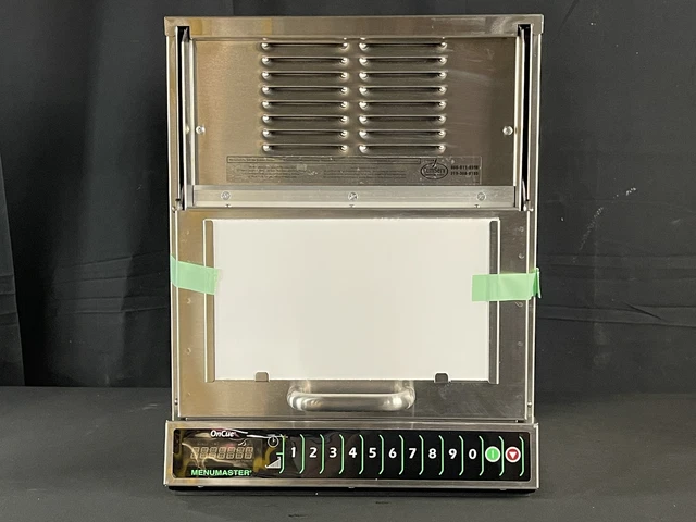 Menumaster MCMOC24 OnCue 208/240V 2400W Commercial Microwave Oven New Open Box