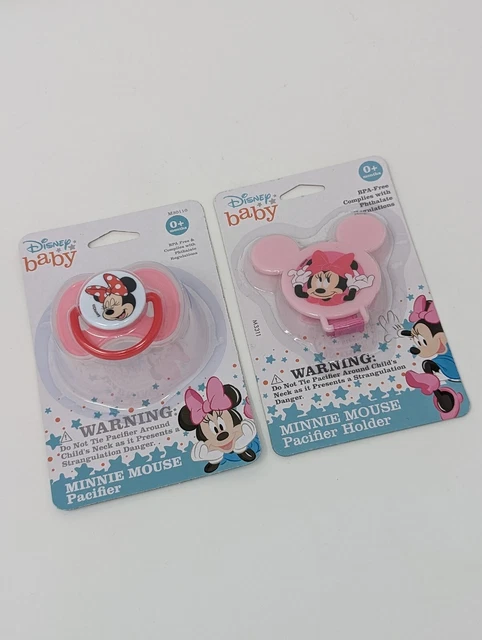 Baby Infant gift set: Disney Minnie Mouse with cover + Holder