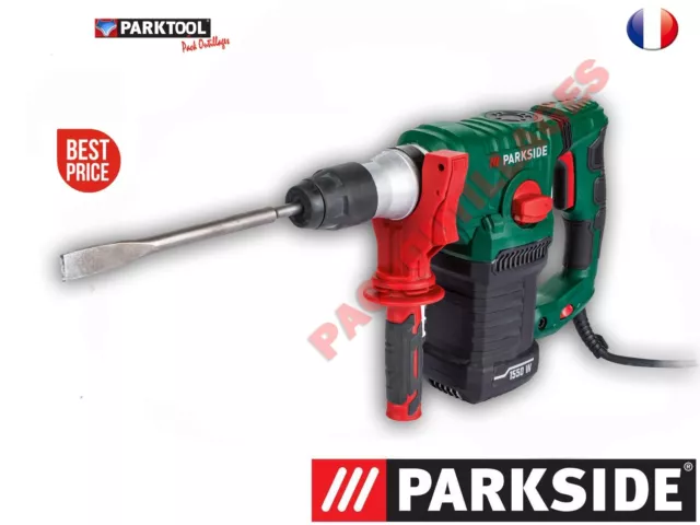 PARKSIDE® Marteau perforateur et piqueur avec SDS-plus PBH 1550  1550 W