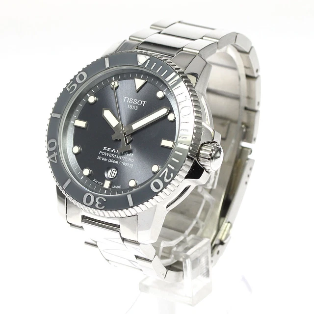 OROLOGIO VINTAGE SEIKO Chronograph 6139-7002 Automatico Quadrante Grigio Giorno/Data EUR 601,18