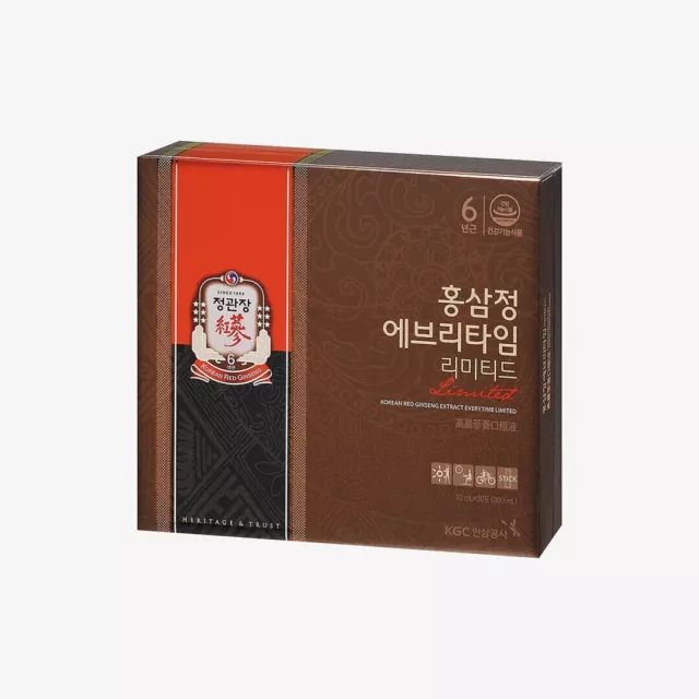 Cheong Kwan Jang Extracto de Ginseng Rojo Coreano Siempre Limitado 30 Sticks Set Salud
