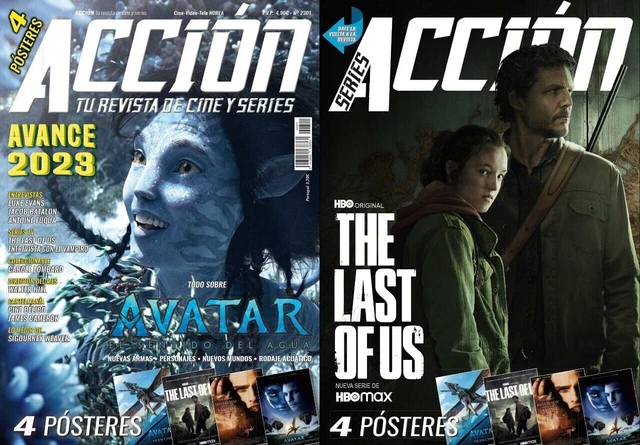 NEW! AVATAR THE LAST OF US PEDRO PASCAL Acción Cine Magazine Spain