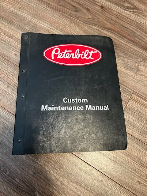 Peterbilt 320 357 362 375 377 378 379 Truck Service Shop Repair Manual