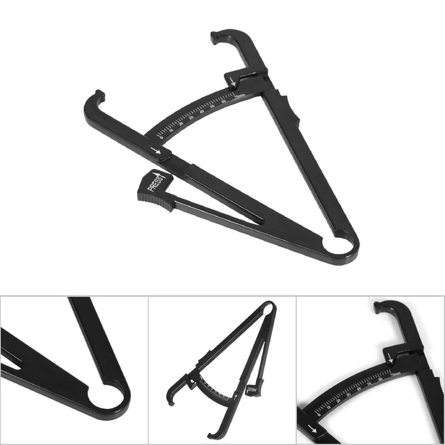Tester scala di misura accurata scala di misura per corpo guida sottile nero BST