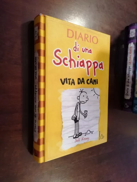 libro Diario di una schiappa vita da cani il Castoro Jeff Kinney