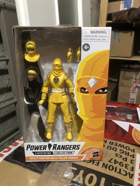 POWER RANGERS LIGHTNING Collection MMPR Ninja Yellow Ranger EUR 55,00
