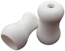 White Cord Plastic Tassel/Drops Pull End for Blinds or Shades Pack 10