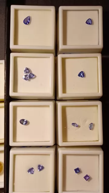 Mixed Tanzanite Gemstone Collection