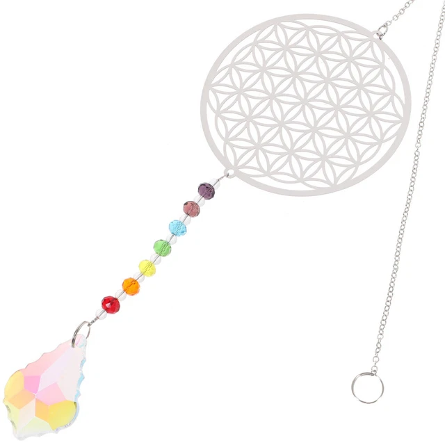 FINIALS FOR LAMPS Wall Hanging Prisms Windows Crystal Pendant £6.38