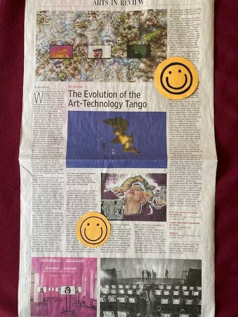 I Ll Be Your Mirror Art And The Digital Screen Wall Street Journal Article Wsj ;