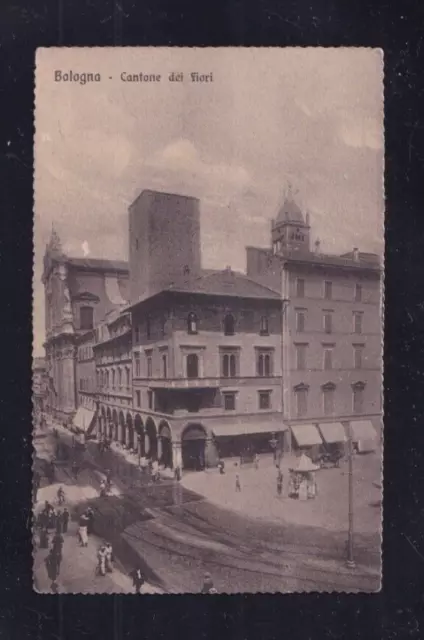 Bologna Cantone De Fiori 1914 - Cartolina Viaggiata