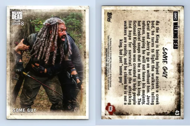 Some Guy #43 The Walking Dead Season 8 Pt 1 Topps 2018 Trading Card