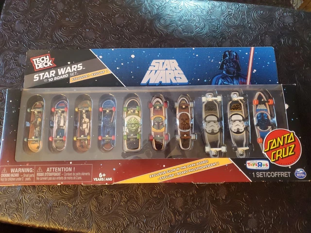 Star Wars Tech Deck Santa Cruz Skateboard 10 Board Set  RARE  ToysRus