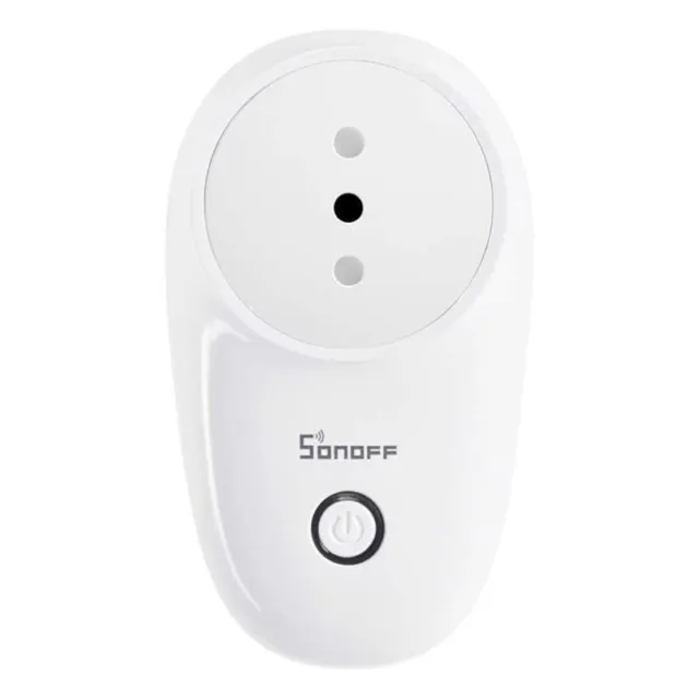 Prise sans fil Smart WiFi Sonoff S26R2TPL-IT - Télécommande et Alexa