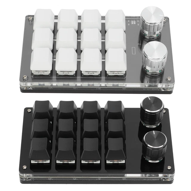 12 KEYS PROGRAMMABLE Keyboard Mechanical Gaming Keypad Plug And Play ...