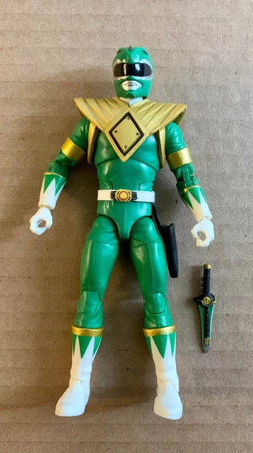 Power Rangers Lightning Collection Mighty Morphin MMPR Green Ranger Loose Figure