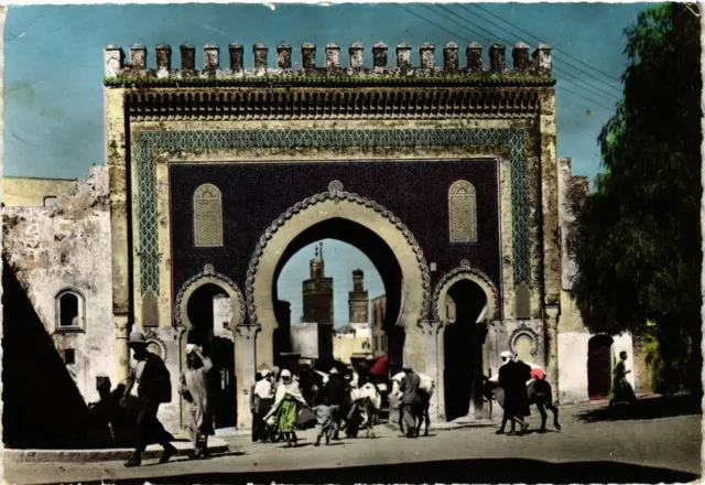 CPM AK MAROC FES-Porte de Boujeloud (342648)