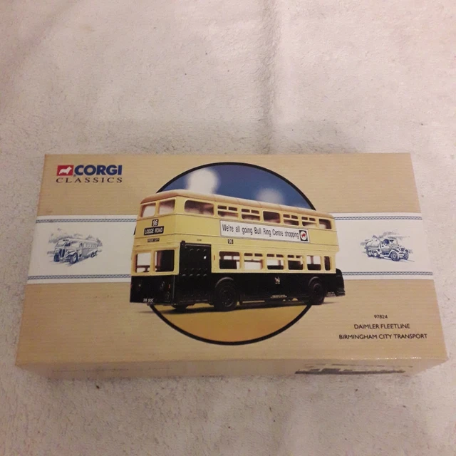 CORGI 97824 DAIMLER Fleetline Limited Edition Bus Birmingham City 