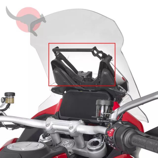 Barre Support GPS/Smartphone Givi Ducati 950/1200 Multistrada