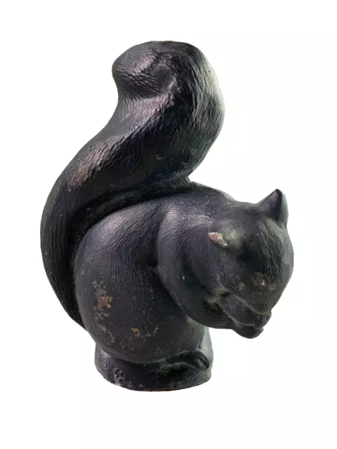 Virginia Metal Crafters Metalcrafters Works Cast Iron Steel Squirrel Door Stop !