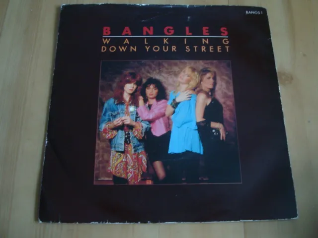 Bangles - Walking Down Your Street (Cbs 7") (Jukebox Copy)