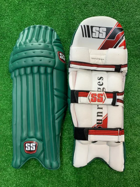 Ss Ton Test Opener Green - Batting Pads